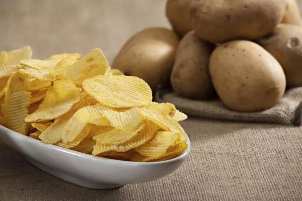 Commercial potato chips processing with taizy machines