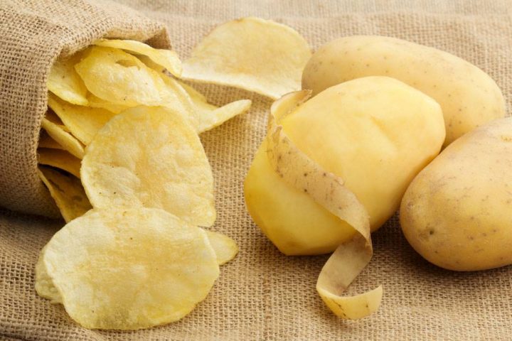Delicious potato chips making craft with taizy machines