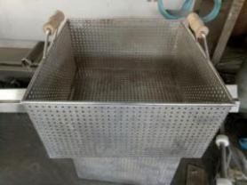 Frame for frying machine