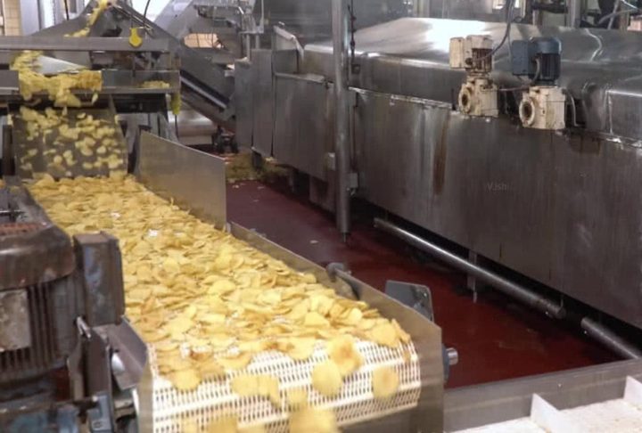 Potato chips manufacturing plant