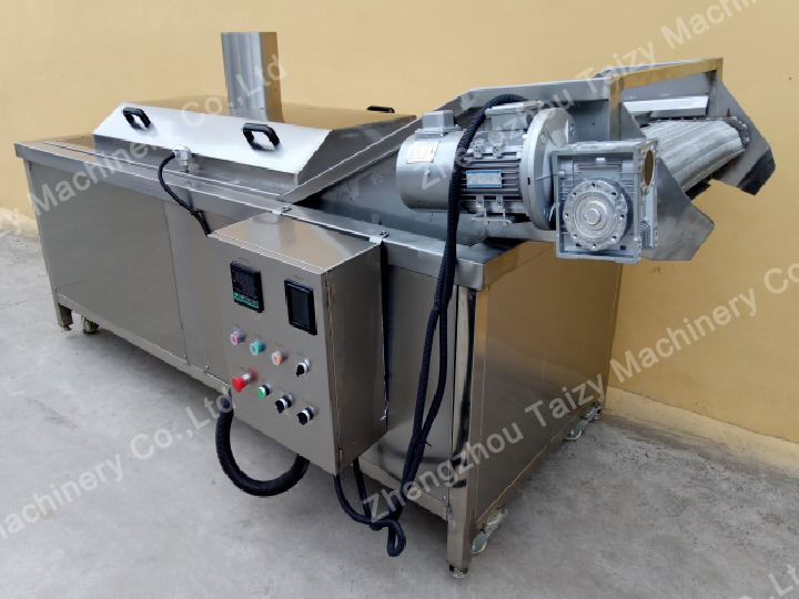 Blanching equipment of frying line for potato chips
