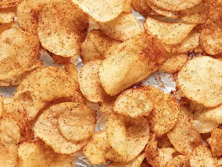 Chips de pommes de terre épicées